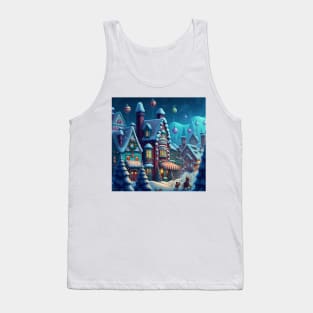 Christmas Town, Cartoon Tank Top